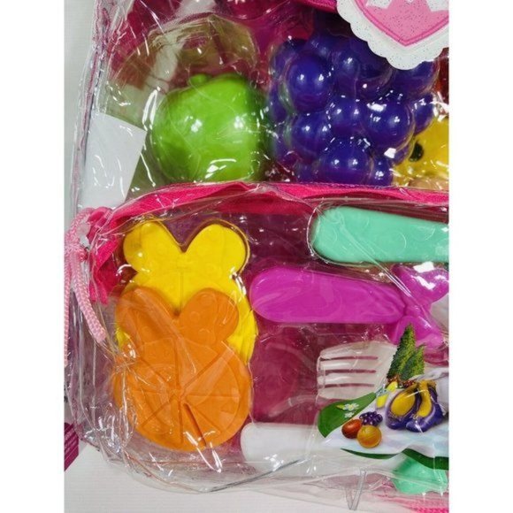 Disney Junior Minnie Backpack Picnic Playset 18 Piece Set - Picture 16 of 16